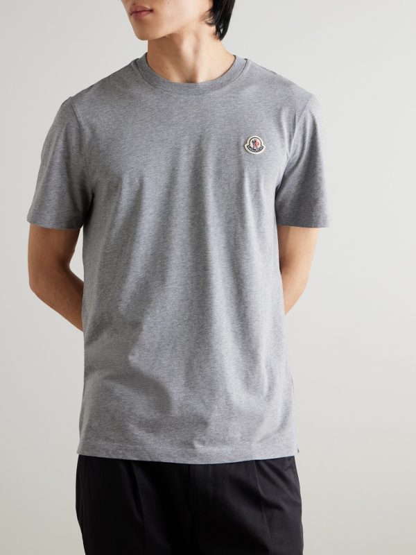 Three-Pack Logo-Appliquéd Cotton-Jersey T-Shirts - FR Three-Pack Logo-Appliquéd Cotton-Jersey T-Shirts - FR