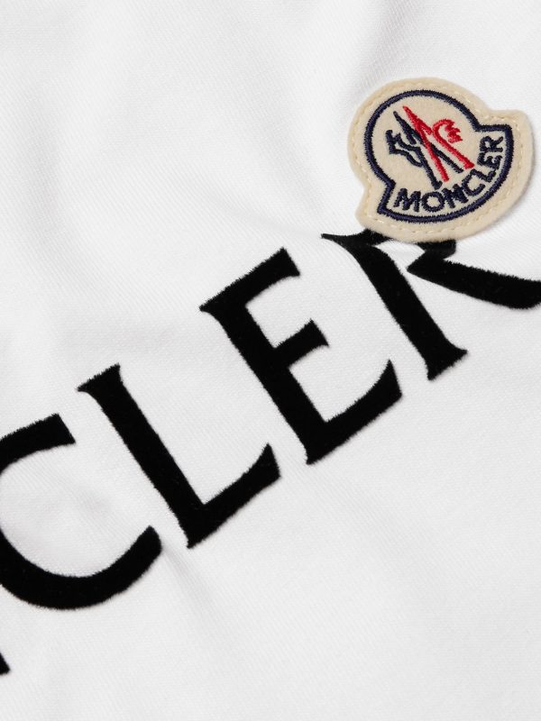 Logo-Flocked Cotton-Jersey T-Shirt - CU Logo-Flocked Cotton-Jersey T-Shirt - CU