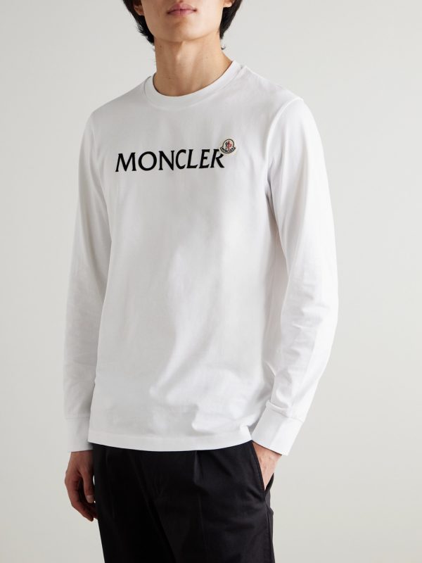 Logo-Flocked Cotton-Jersey T-Shirt - FR Logo-Flocked Cotton-Jersey T-Shirt - FR