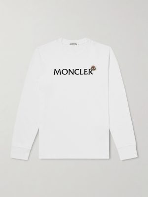 Logo-Flocked Cotton-Jersey T-Shirt Logo-Flocked Cotton-Jersey T-Shirt