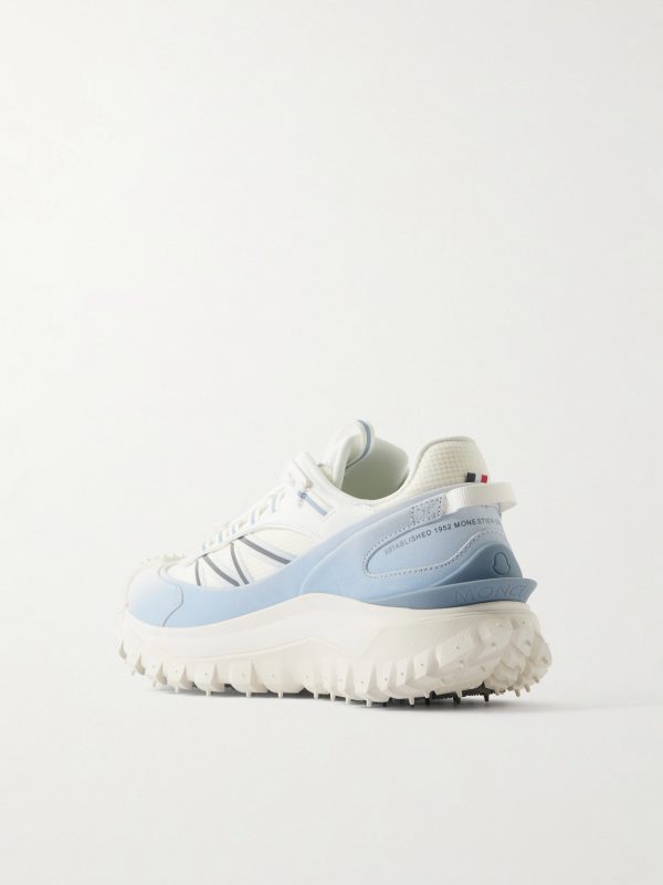 Trailgrip GTX Leather-Trimmed Mesh and Canvas Sneakers - BK Trailgrip GTX Leather-Trimmed Mesh and Canvas Sneakers - BK