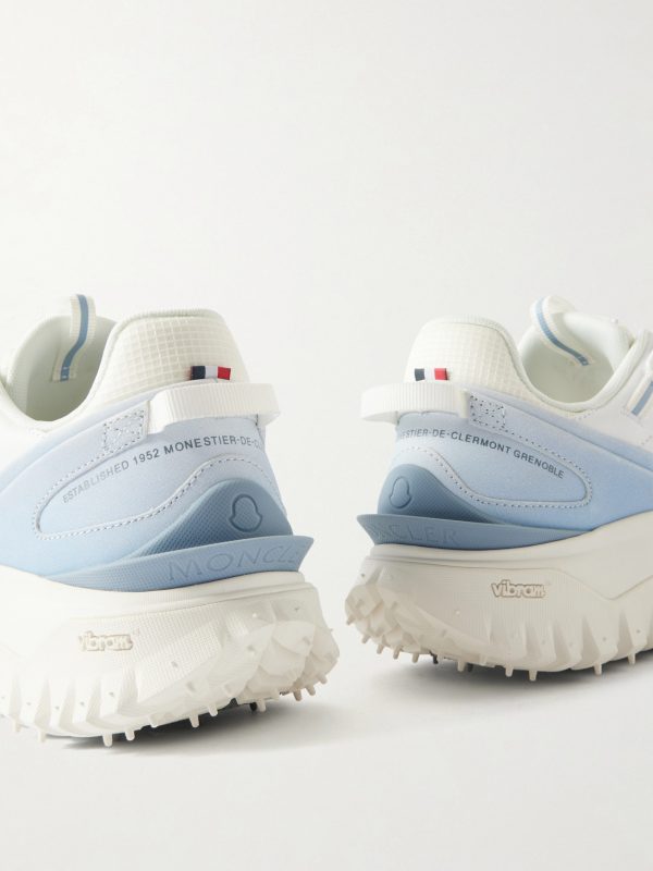 Trailgrip GTX Leather-Trimmed Mesh and Canvas Sneakers - CU Trailgrip GTX Leather-Trimmed Mesh and Canvas Sneakers - CU