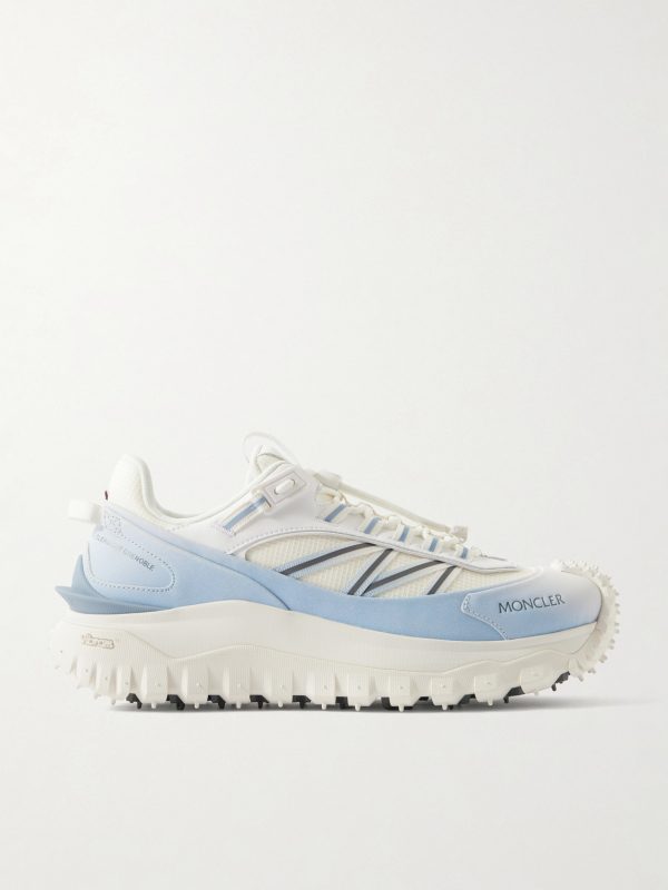 Trailgrip GTX Leather-Trimmed Mesh and Canvas Sneakers Trailgrip GTX Leather-Trimmed Mesh and Canvas Sneakers