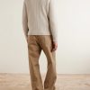 Shell-Trimmed Ribbed Wool Down Zip-Up Cardigan - BK Shell-Trimmed Ribbed Wool Down Zip-Up Cardigan - BK