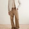 Shell-Trimmed Ribbed Wool Down Zip-Up Cardigan - OU Shell-Trimmed Ribbed Wool Down Zip-Up Cardigan - OU