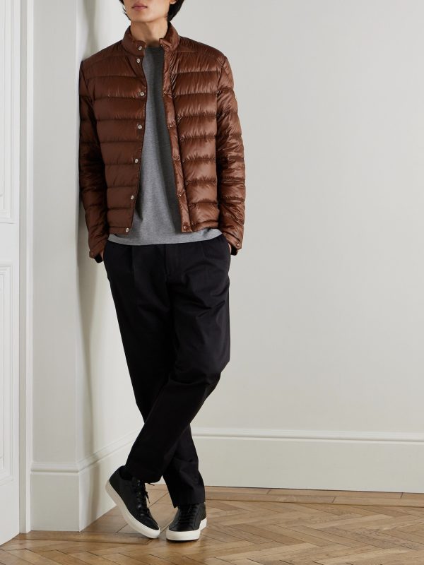 Selves Quilted Shell Down Jacket - OU Selves Quilted Shell Down Jacket - OU