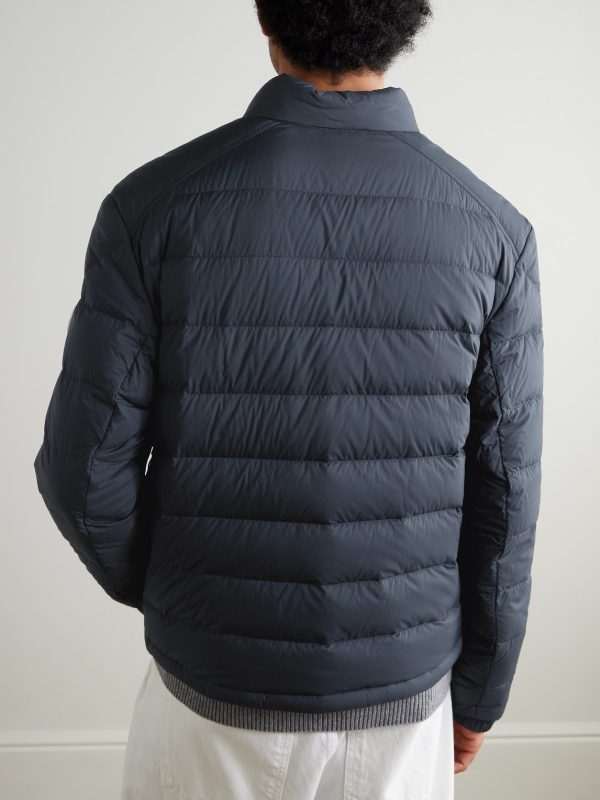 Selves Quilted Shell Down Jacket - BK Selves Quilted Shell Down Jacket - BK