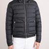 Sestriere Slim-Fit Leather-Trimmed Quilted Shell Hooded Down Jacket - FR Sestriere Slim-Fit Leather-Trimmed Quilted Shell Hooded Down Jacket - FR