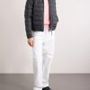 Sestriere Slim-Fit Leather-Trimmed Quilted Shell Hooded Down Jacket - OU Sestriere Slim-Fit Leather-Trimmed Quilted Shell Hooded Down Jacket - OU