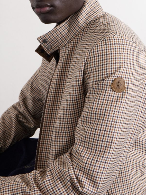 Almogordo Reversible Checked Shell Down Jacket - CU