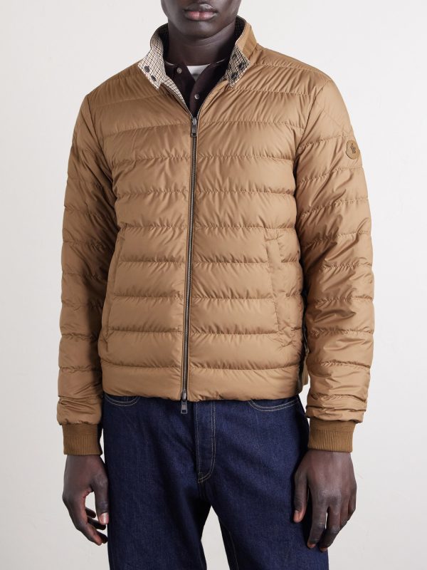 Almogordo Reversible Checked Shell Down Jacket - E1