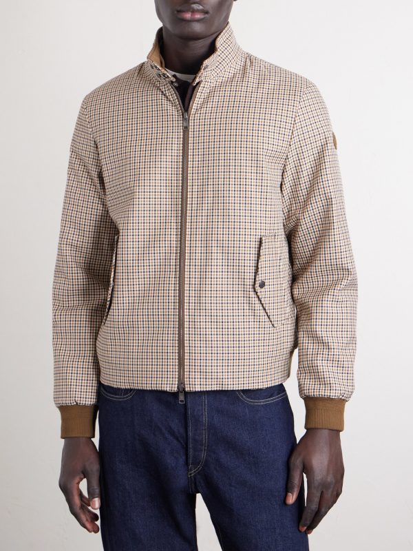 Almogordo Reversible Checked Shell Down Jacket - FR