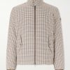 Almogordo Reversible Checked Shell Down Jacket