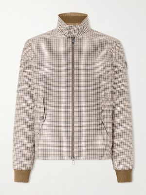 Almogordo Reversible Checked Shell Down Jacket