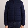 Luray Slim-Fit Leather-Trimmed Quilted Jersey Down Jacket - FR Luray Slim-Fit Leather-Trimmed Quilted Jersey Down Jacket - FR