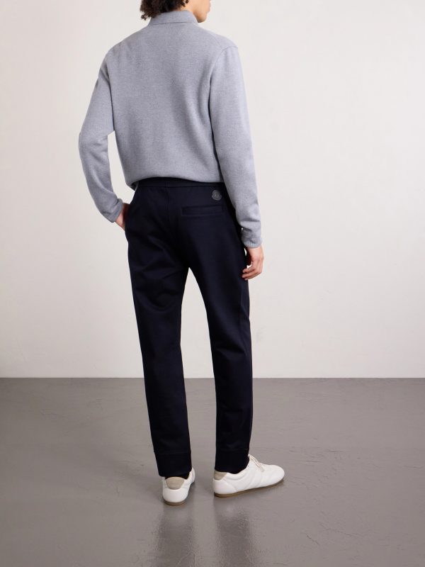 Tapered Stretch-Cotton Jersey Sweatpants - BK Tapered Stretch-Cotton Jersey Sweatpants - BK