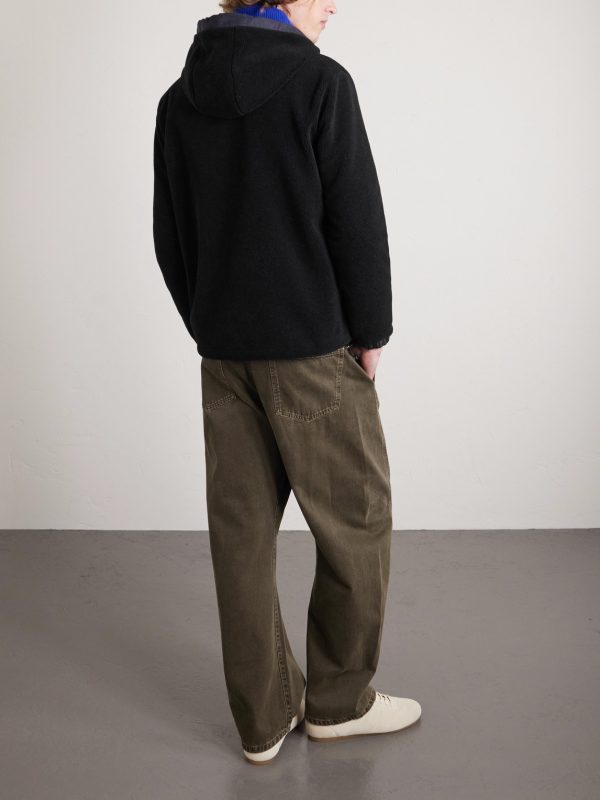 Teddy Fleece Zip-Up Hoodie - BK Teddy Fleece Zip-Up Hoodie - BK
