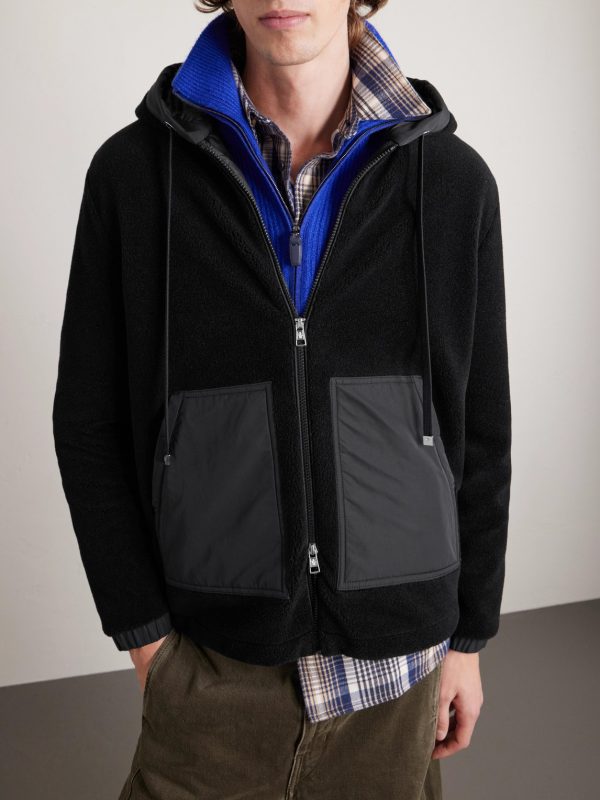 Teddy Fleece Zip-Up Hoodie - CU Teddy Fleece Zip-Up Hoodie - CU