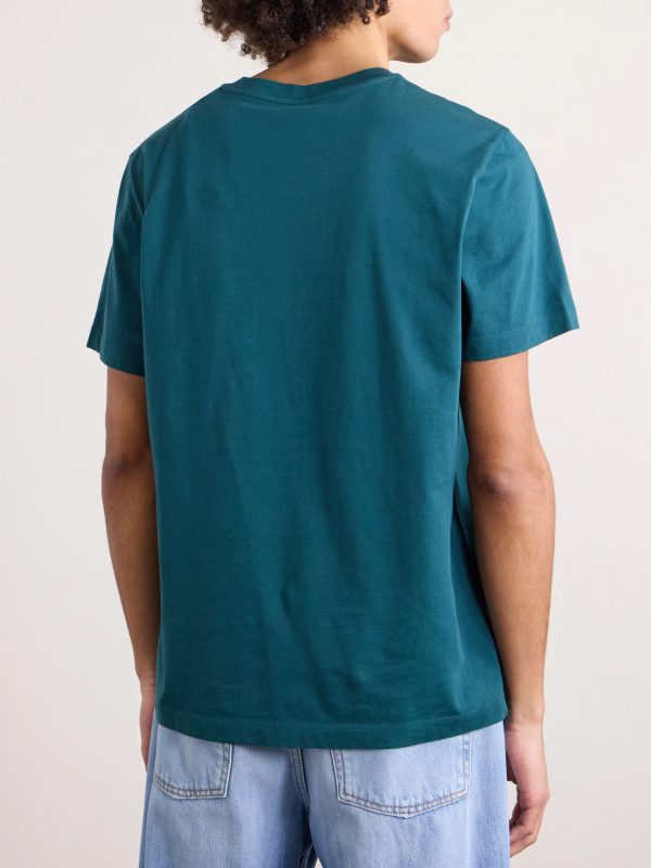 Three-Pack Logo-Appliquéd Cotton-Jersey T-Shirts - BK Three-Pack Logo-Appliquéd Cotton-Jersey T-Shirts - BK