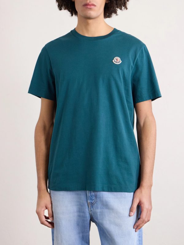 Three-Pack Logo-Appliquéd Cotton-Jersey T-Shirts - FR Three-Pack Logo-Appliquéd Cotton-Jersey T-Shirts - FR