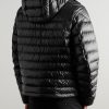 Lauros Quilted Shell Hooded Down Jacket - BK Lauros Quilted Shell Hooded Down Jacket - BK
