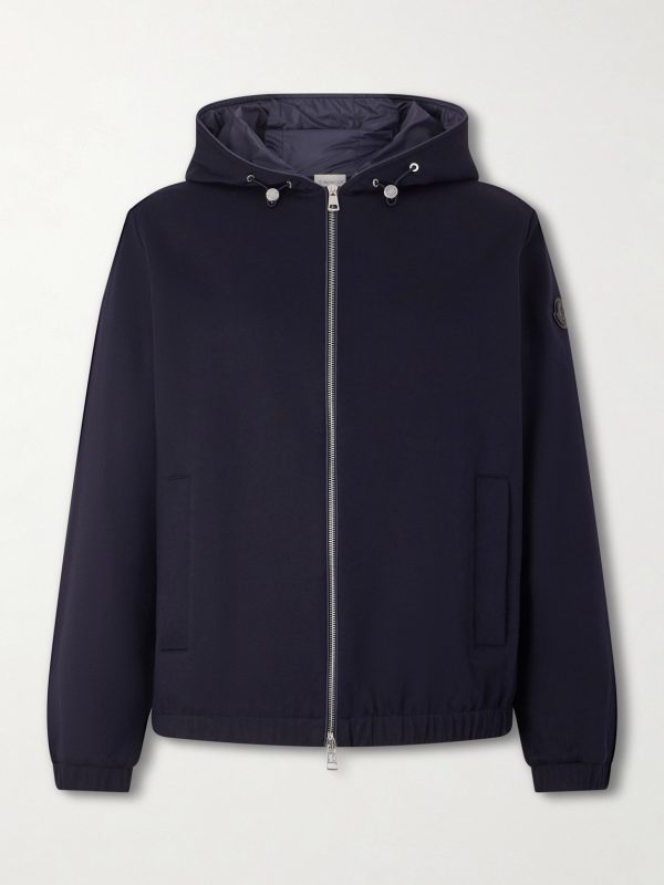 Cotton-Blend Jersey Zip-Up Hoodie Cotton-Blend Jersey Zip-Up Hoodie
