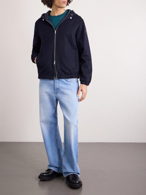 Cotton-Blend Jersey Zip-Up Hoodie - OU Cotton-Blend Jersey Zip-Up Hoodie - OU