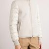 Crachin Reversible Leather-Trimmed Quilted Shell and Shearling Down Jacket - FR