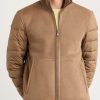 Crachin Reversible Leather-Trimmed Quilted Shell and Shearling Down Jacket - FR