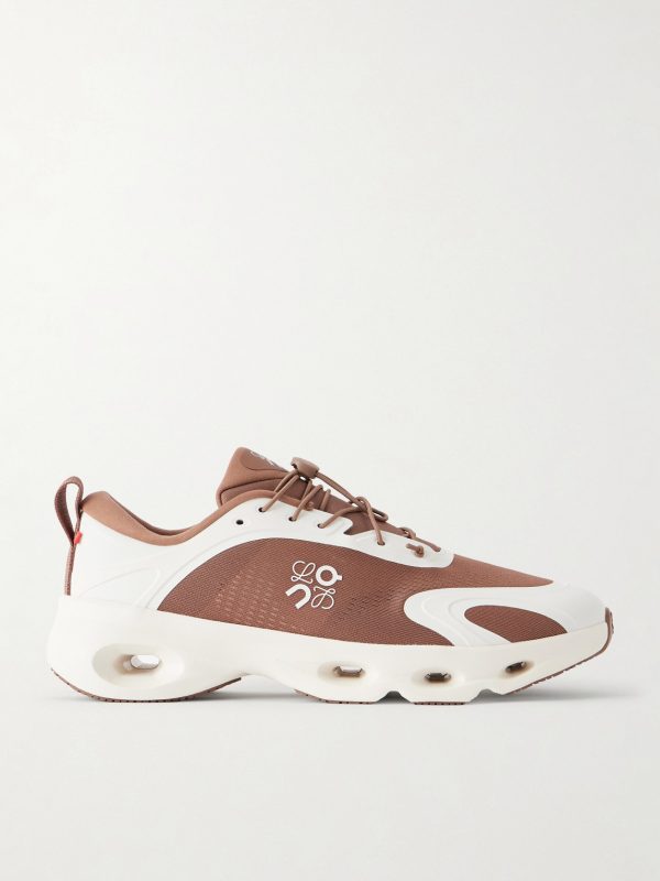 + ON Cloudsolo Rubber-Trimmed Mesh Sneakers