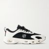 + ON Cloudsolo Rubber-Trimmed Mesh Sneakers