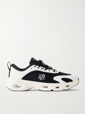 + ON Cloudsolo Rubber-Trimmed Mesh Sneakers + ON Cloudsolo Rubber-Trimmed Mesh Sneakers