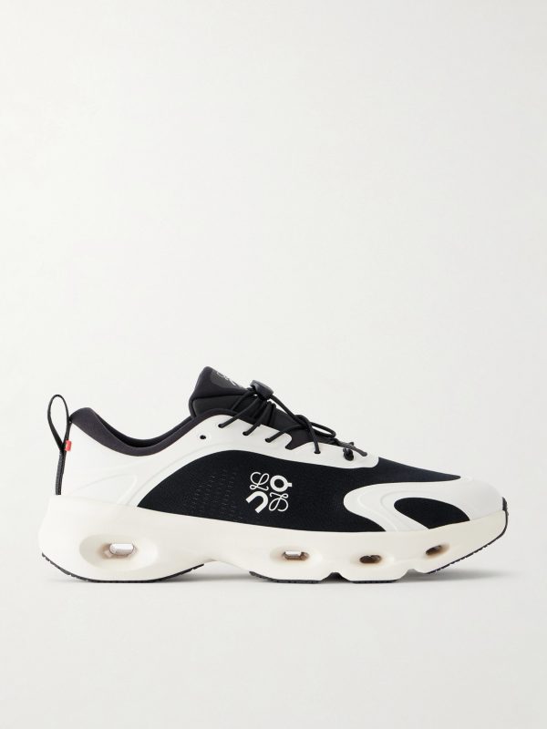 + ON Cloudsolo Rubber-Trimmed Mesh Sneakers
