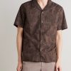 Camp-Collar Floral-Print Cotton Shirt - FR Camp-Collar Floral-Print Cotton Shirt - FR