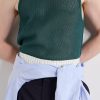 Open-Knit Cotton Tank Top - CU Open-Knit Cotton Tank Top - CU
