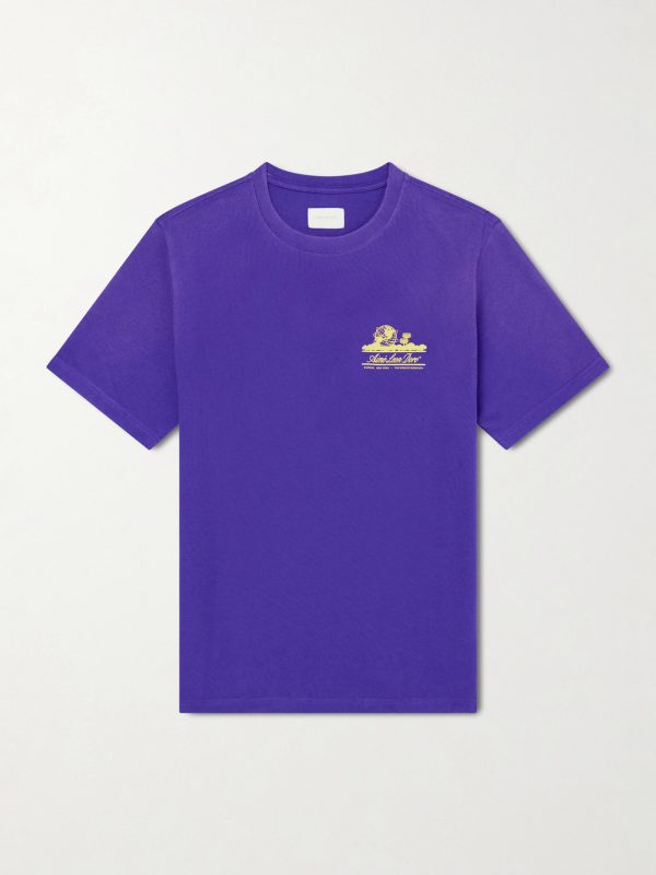 Unisphere Logo-Print Cotton-Jersey T-Shirt
