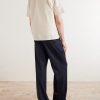 Cropped Cotton-Seersucker Shirt - BK Cropped Cotton-Seersucker Shirt - BK