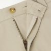 Straight-Leg Cotton-Canvas Trousers - E1