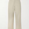 Straight-Leg Cotton-Canvas Trousers
