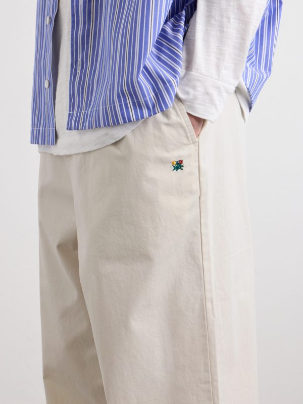 Wide-Leg Cotton Trousers - CU Wide-Leg Cotton Trousers - CU
