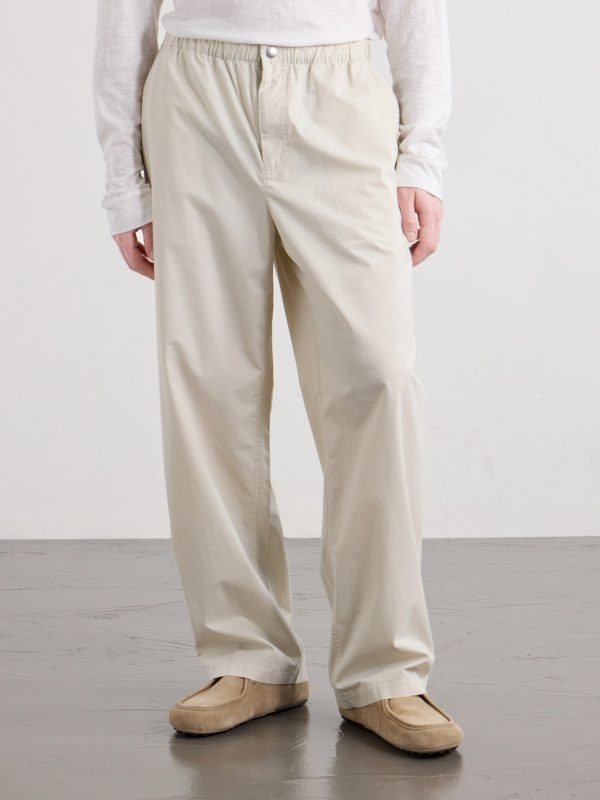 Wide-Leg Cotton Trousers - FR Wide-Leg Cotton Trousers - FR