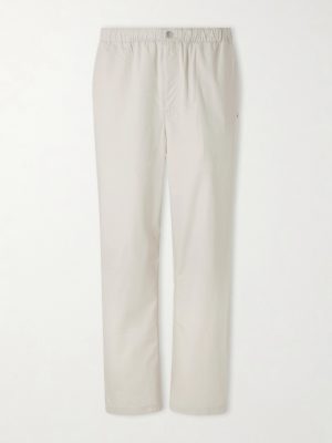 Wide-Leg Cotton Trousers Wide-Leg Cotton Trousers