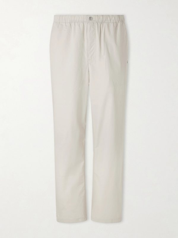 Wide-Leg Cotton Trousers Wide-Leg Cotton Trousers