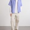 Wide-Leg Cotton Trousers - OU Wide-Leg Cotton Trousers - OU
