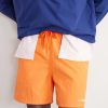 Straight-Leg Logo-Embroidered Shell Drawstring Shorts - CU