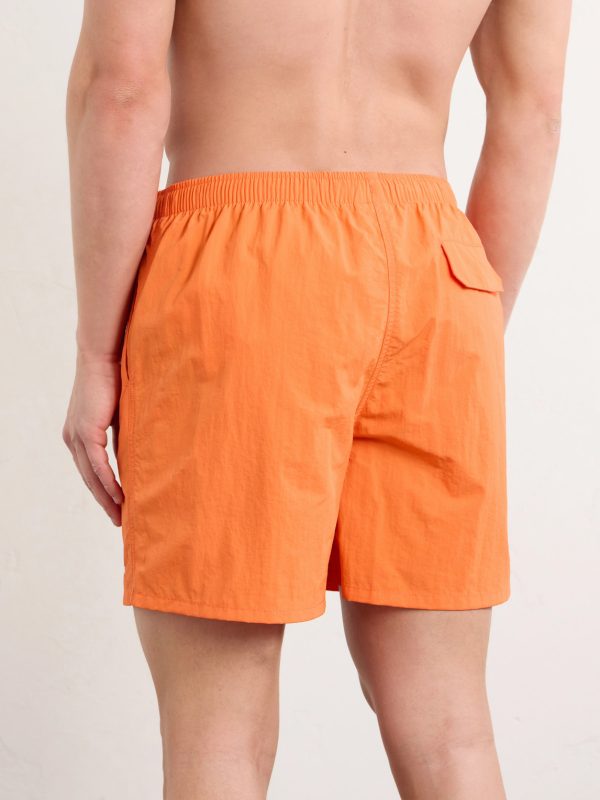Straight-Leg Logo-Embroidered Shell Drawstring Shorts - E2