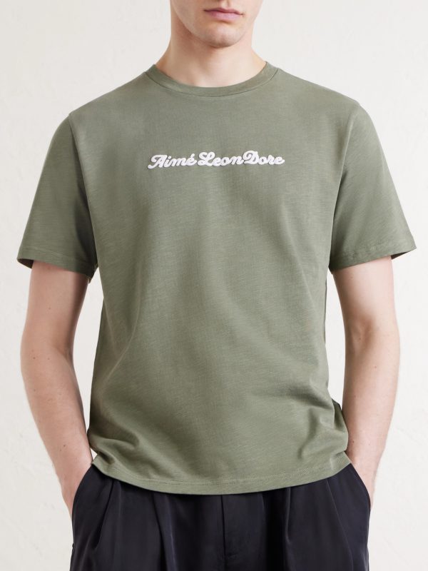 Logo-Print Cotton-Jersey T-Shirt - FR Logo-Print Cotton-Jersey T-Shirt - FR