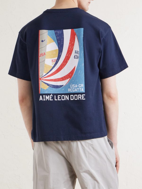 Printed Cotton T-Shirt - BK Printed Cotton T-Shirt - BK