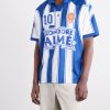 Logo-Appliquéd Striped Jersey T-Shirt - FR Logo-Appliquéd Striped Jersey T-Shirt - FR