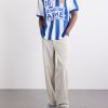 Logo-Appliquéd Striped Jersey T-Shirt - OU Logo-Appliquéd Striped Jersey T-Shirt - OU